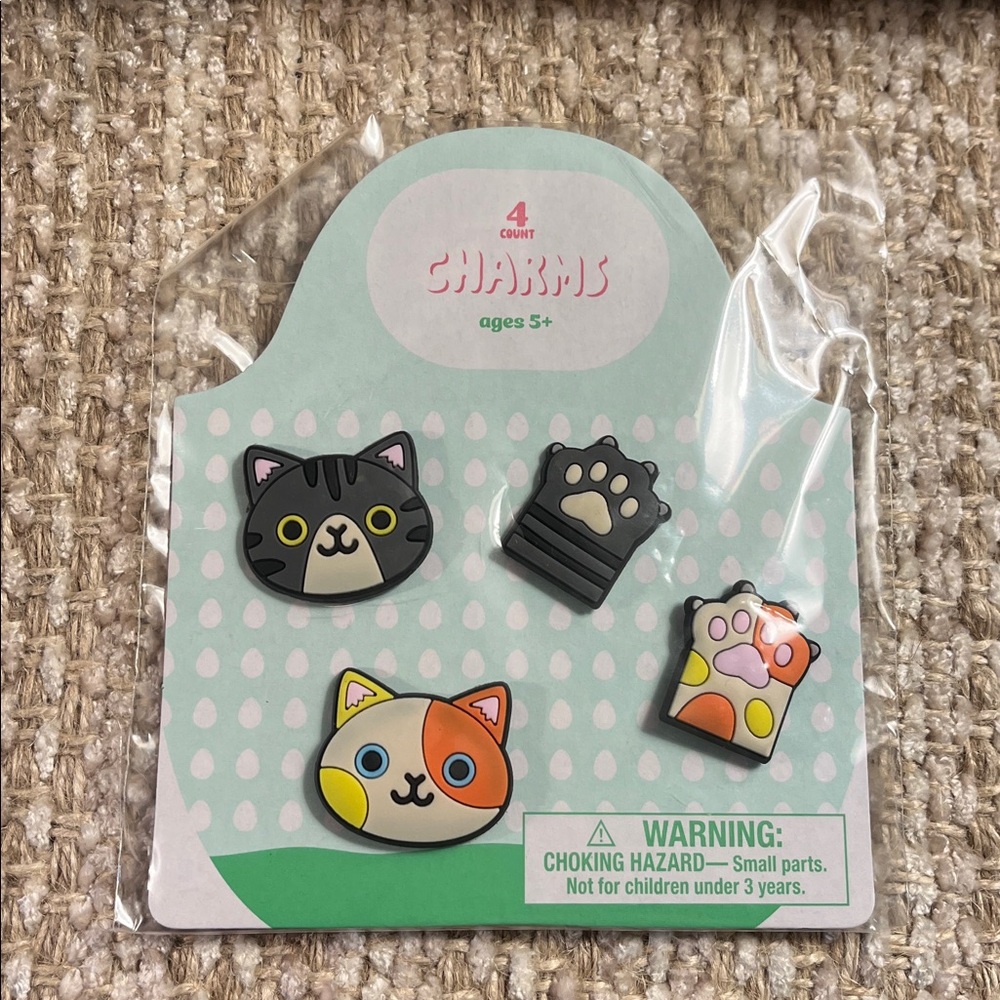Cute Cat Charms Set